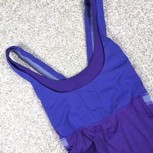 Lululemon Purple Athletic Tank Top Cross Back‎ Workout Exercise Womens